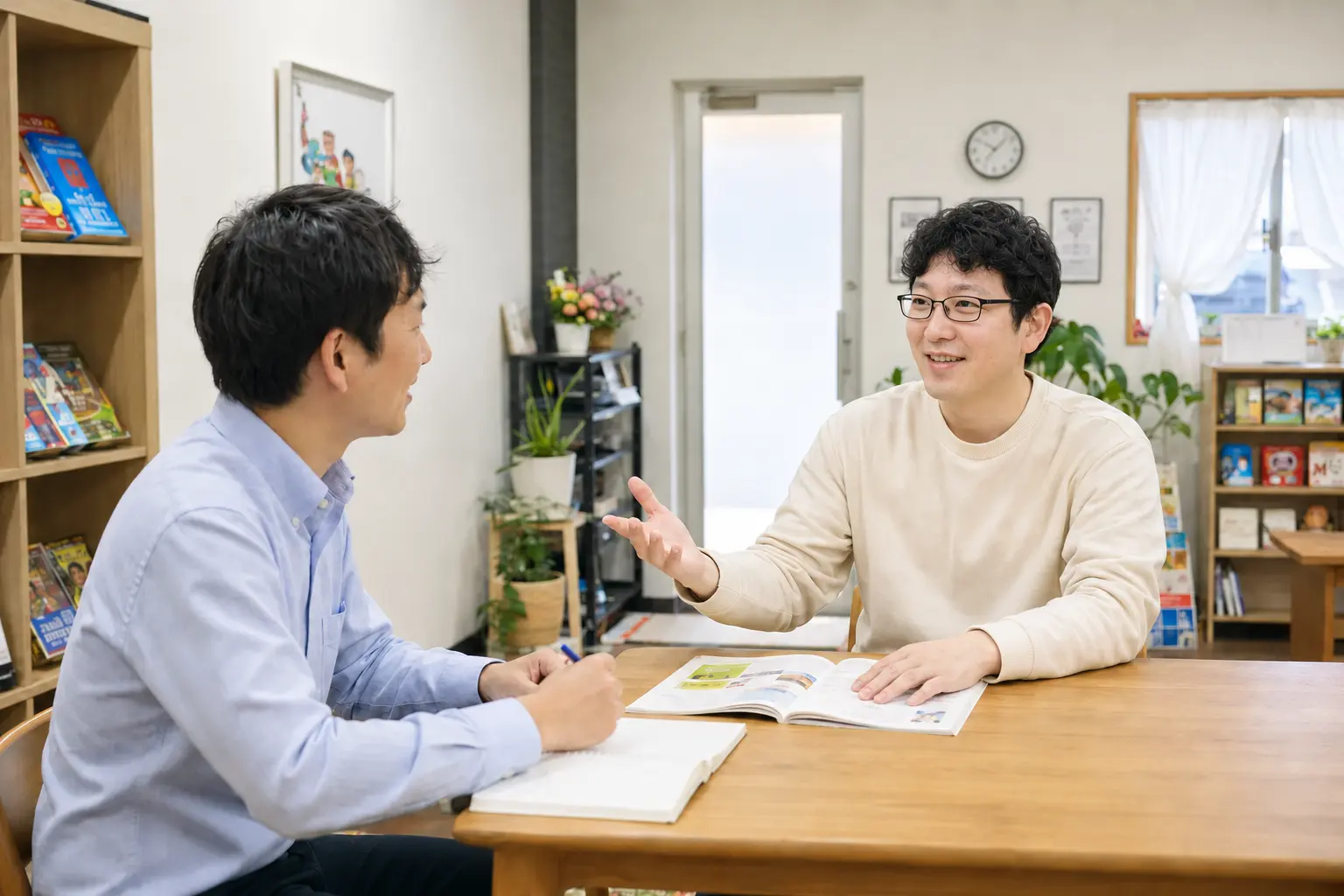 中野大河講師による小倉英会話スクールでの法人向けマンツーマンレッスン